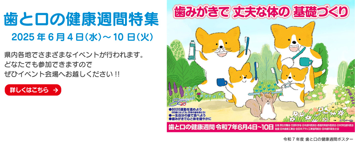 歯と口の健康週間特集